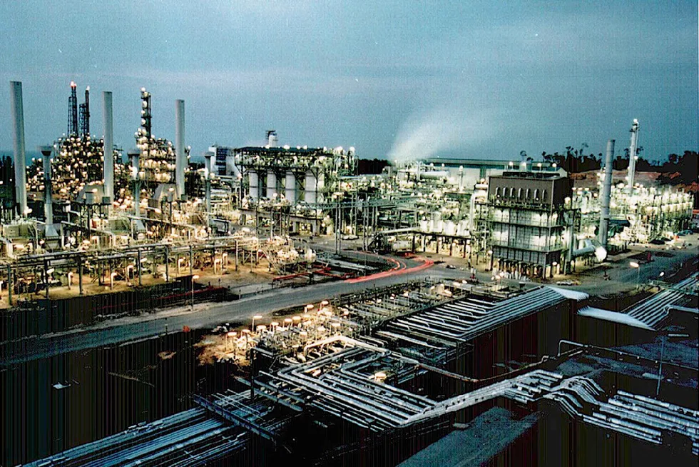 Existing facility: Shell's flagship gas-to-liquids plant in Bintulu, Sarawak, East Malaysia