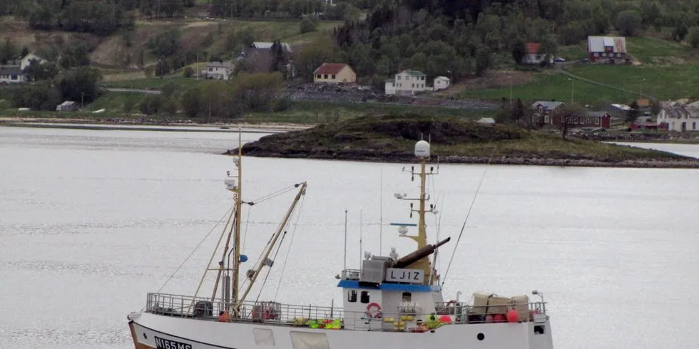 21 meter lange "Sandvær" fra Reine i Lofoten.