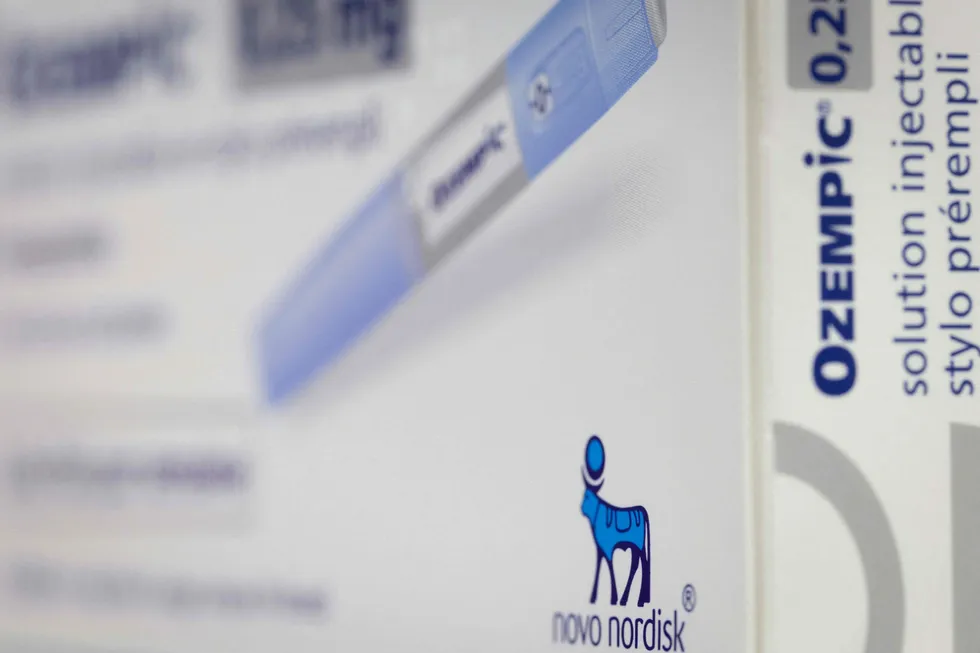 Dansk økonomi sliter, men berges takket være legemiddelgiganten Novo Nordisk, som har stor suksess med diabetesmedisin som også kan brukes mot overvekt.