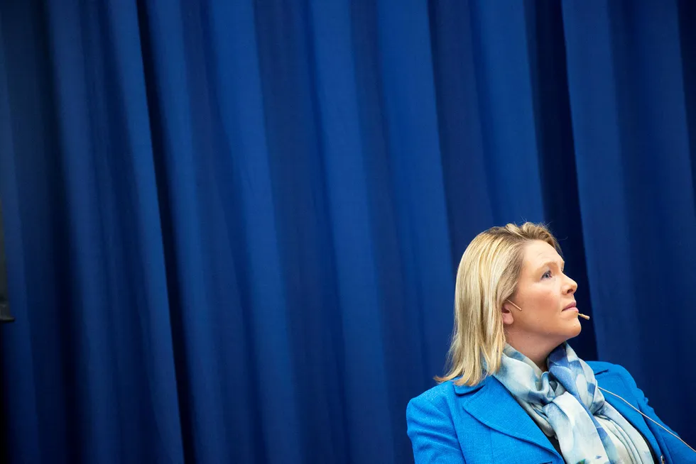 Innvandrings- og integreringsminister Sylvi Listhaug (Frp) har tidligere forsvart kontantstøtten. Nå åpner hun for å avvikle den. Foto: Thomas Kleiven