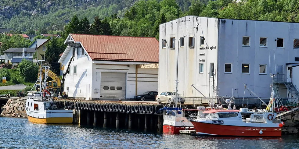 Lofoten Sea Products i Lødingen har holdt på siden 2017. I år er første gang de åpner så tidlig for sesongen.