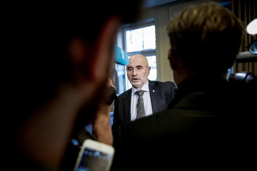 Leder i kontrollkomiteen i Stortinget, Dag Terje Andersen, sier til NRK at det kan gå mot høring i SSB-saken. Foto: Gorm K. Gaare