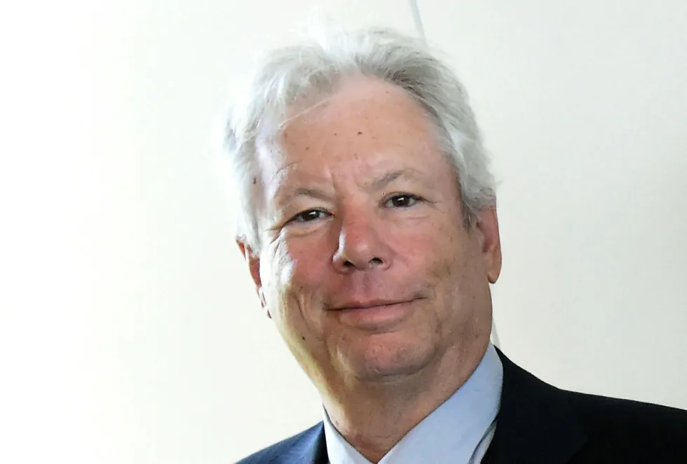 Richard Thaler har fått "Nobelprisen" i økonomi. Foto: AFP/Carsten Rehder