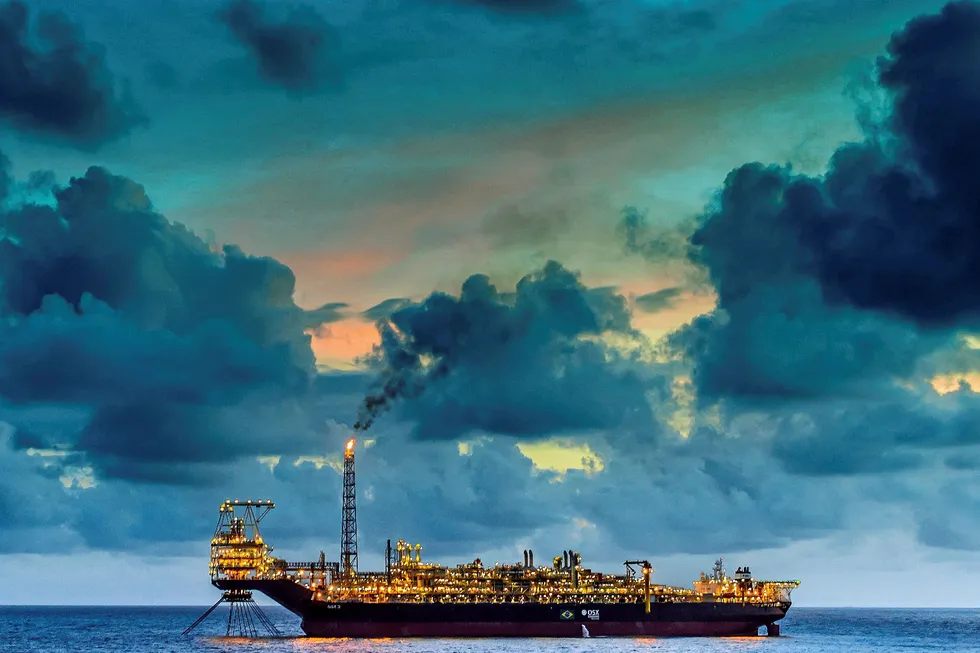 Joint development: the OSX-3 FPSO operating in the Tubarao Martelo field off Brazil