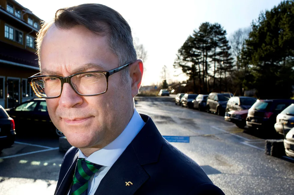 Leder i Finansforbundet Pål Adrian Hellman. Foto: Fredrik Solstad