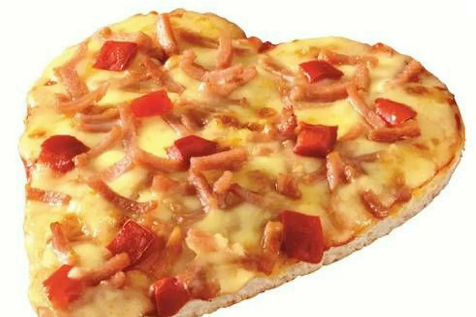 Dette pizzastykket har vært tema for vedtak i Patentstyret og Klagenemnda for industrielle rettigheter (KFIR). Foto: Stabburet