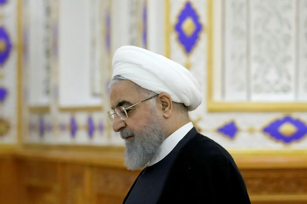 Stance: Iranian President Hassan Rouhani