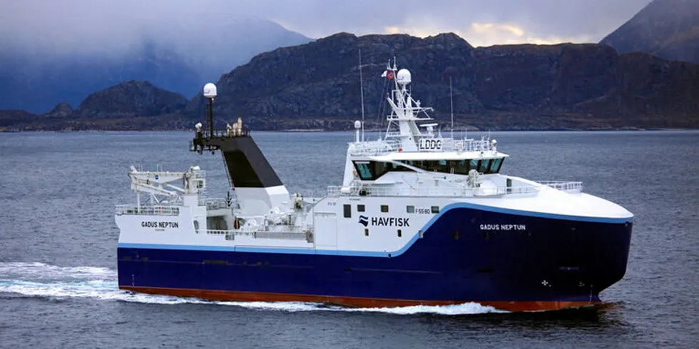 «Gadus Neptun» er eid av Finnmark Havfiske AS, men har fått tillatelse til å bli overdratt til Nordland Havfiske for å kunne fiske kvoten til «Båtsfjord» som skal skiftes ut.