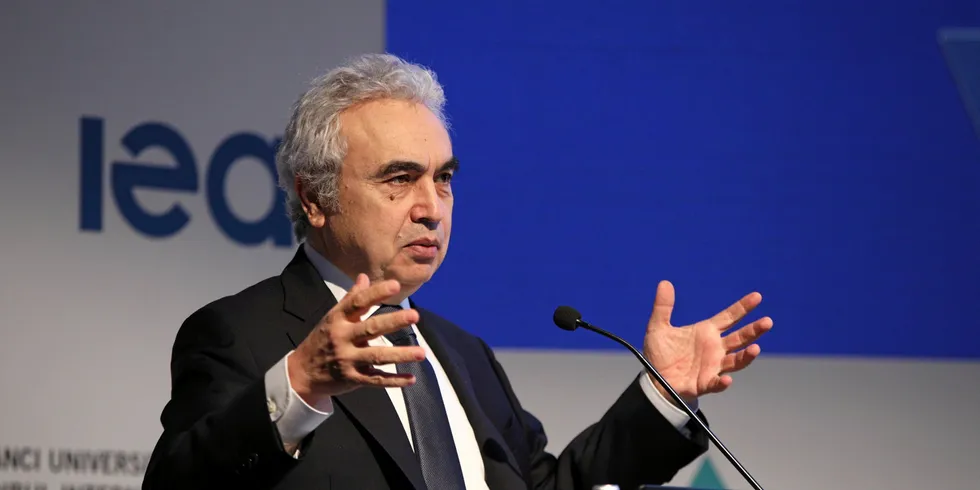 IEA executive director Fatih Birol
