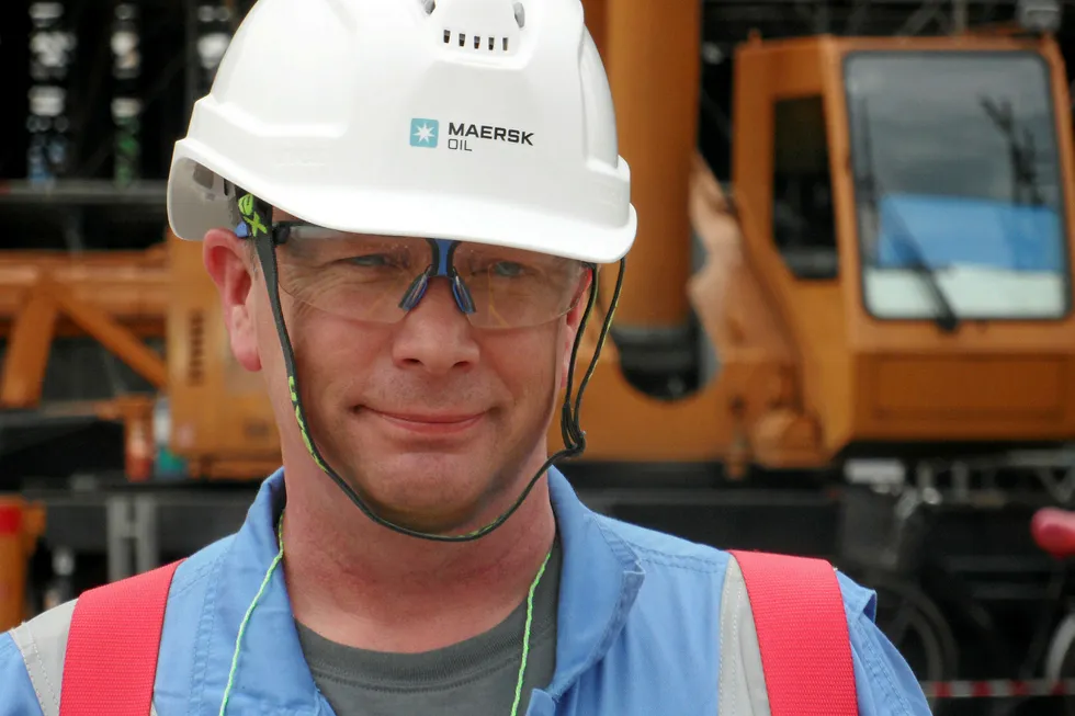 On schedule: Maersk's Culzean project director Martin Urquhart