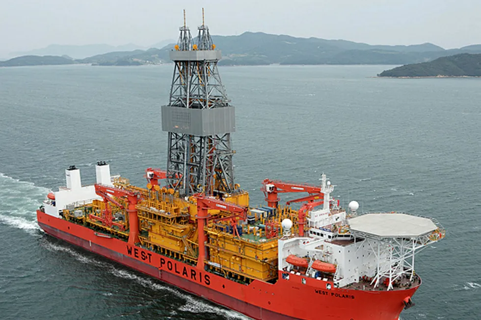 Offered: the West Polaris drillship is said to be in the running for India work
