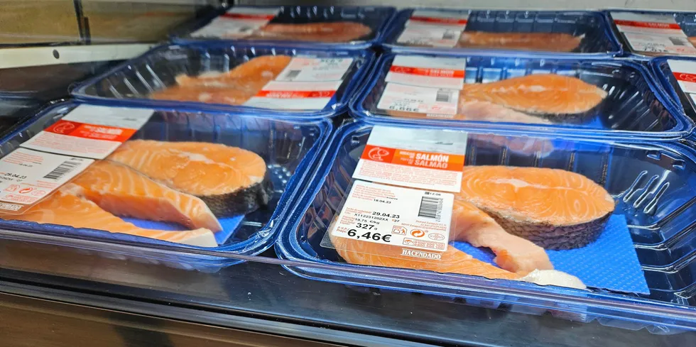 This time of year is often better for salmon prices.