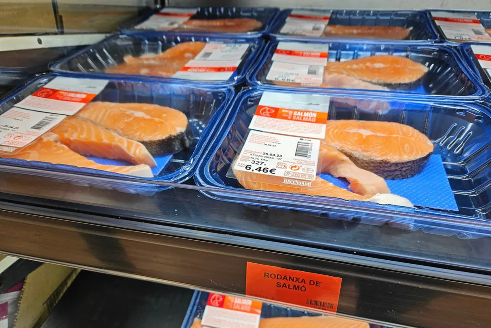 This time of year is often better for salmon prices.