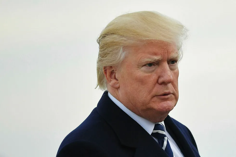 USAs president Donald Trump. Foto: Mandel Ngan/AFP Photo