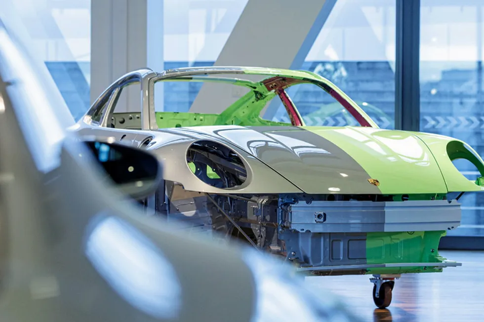 Porsche 911 frame