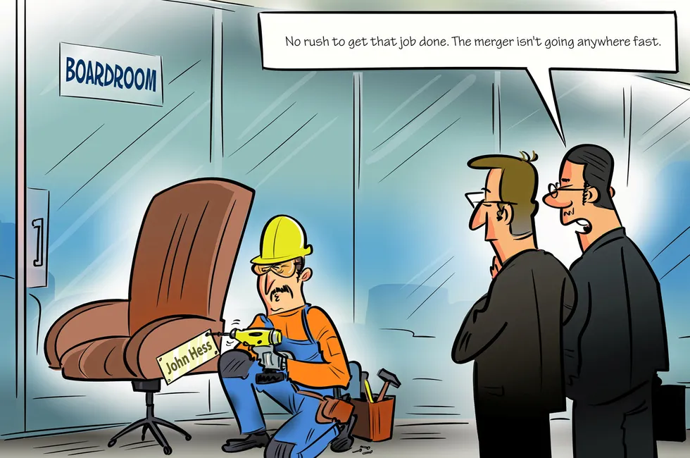 Stumbling blocks: Hess and Chevron are preparing for the long haul with their merger plans now not expected to complete until 2025, far longer than either company expected when the tie-up was first proposed. Meanwhile, the US regulator has given the merger the go-ahead, but is not allowing Hess chief executive John Hess to take a seat on the board of the merged company over concerns about his communications with Opec officials.