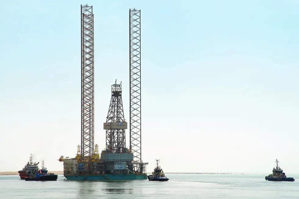 Expansion: a jack-up operated by Abu Dhabi’s Adnoc Drilling