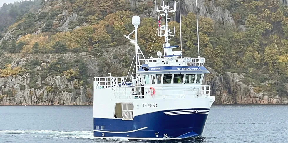 «Myreng Fisk 2» fra GOT Skogsøy til Rune Myreng i Båtsfjord.