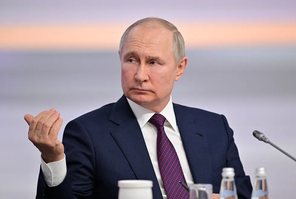 Revenue concerns: Russian President Vladimir Putin.