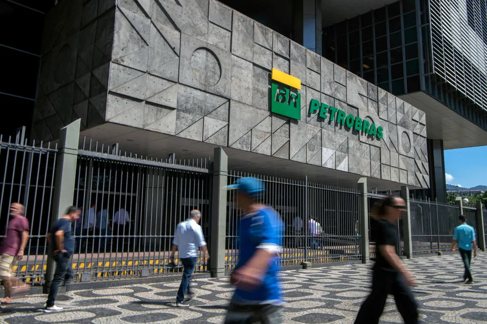 Centre point: The Petrobras headquarters in Rio de Janeiro. The state controlled company is contracting seismic work in the Foz do Amazonas basin