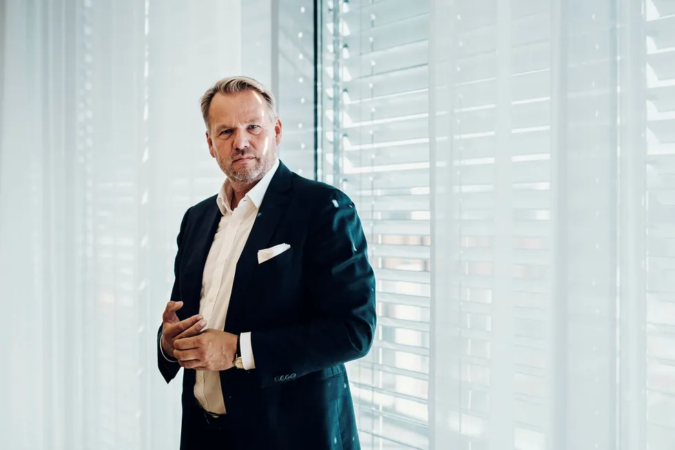 Gründer og administrerende direktør i Hitecvision Ole Ertvaag (55) tjente godt i fjor. Her er han på kontoret sitt i Jåttåvågen i Stavanger. Investeringsselskapet satser på nye milliardprosjekter innen olje- og oljeservice.