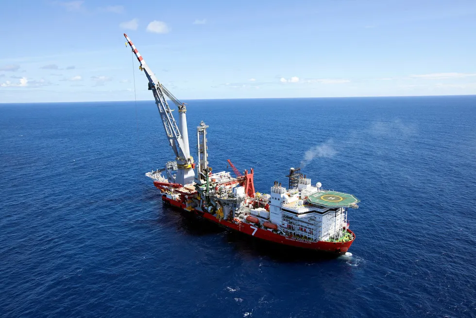 Recovery gaining pace: Subsea 7’s flagship pipelay and heavy-lift construction vessel Seven Borealis