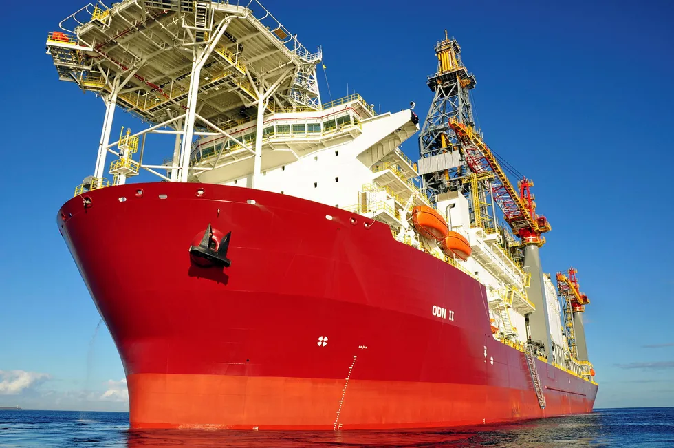 Fresh campaign: the Ocyan drillship ODN II will be used by Petrobras to drill two wells in the Barreirinhas basin