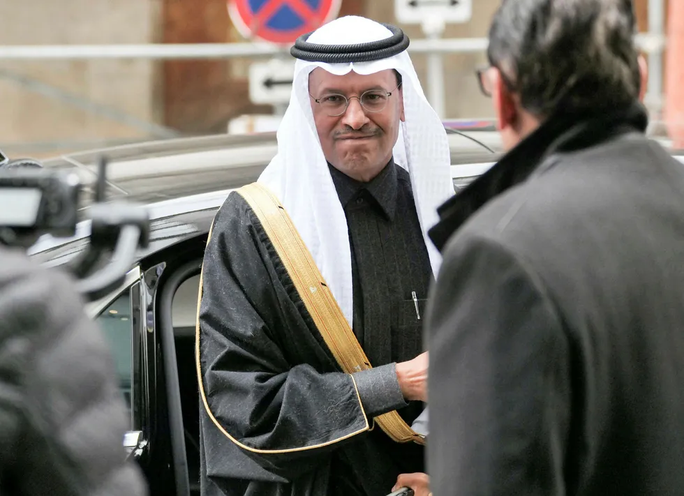 Saudi-Arabias oljeminister prins Abdulaziz bin Salman al-Saud tok hovedrollen på Opec-møtet i Wien denne uken.