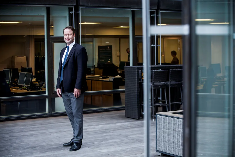 Norge-sjef Trond F. Mellingsæter i Danske Bank. Foto: Adrian Nielsen
