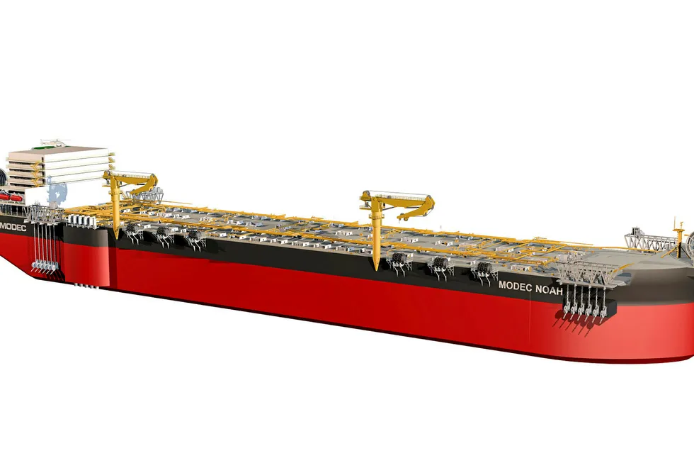 New approach: Modec's Noah FPSO hull design