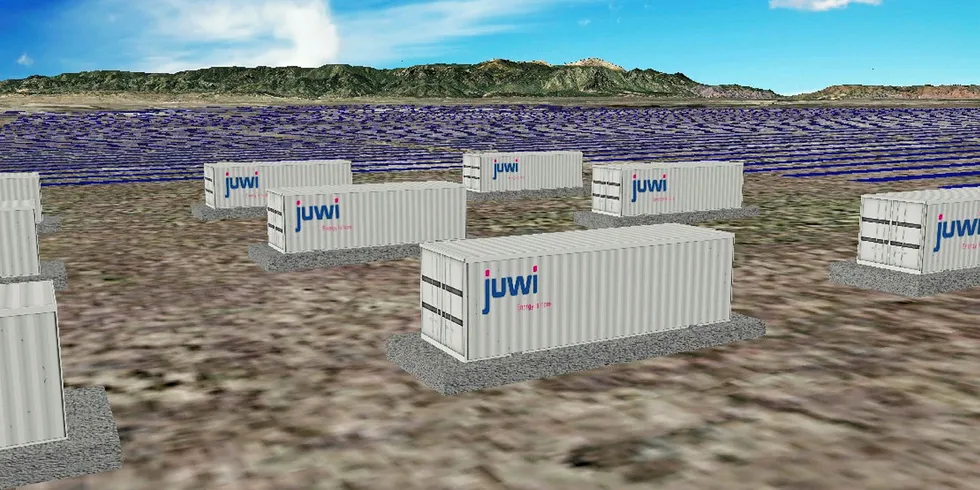 Image of the planned Pike Solar and storage plant in Colorado