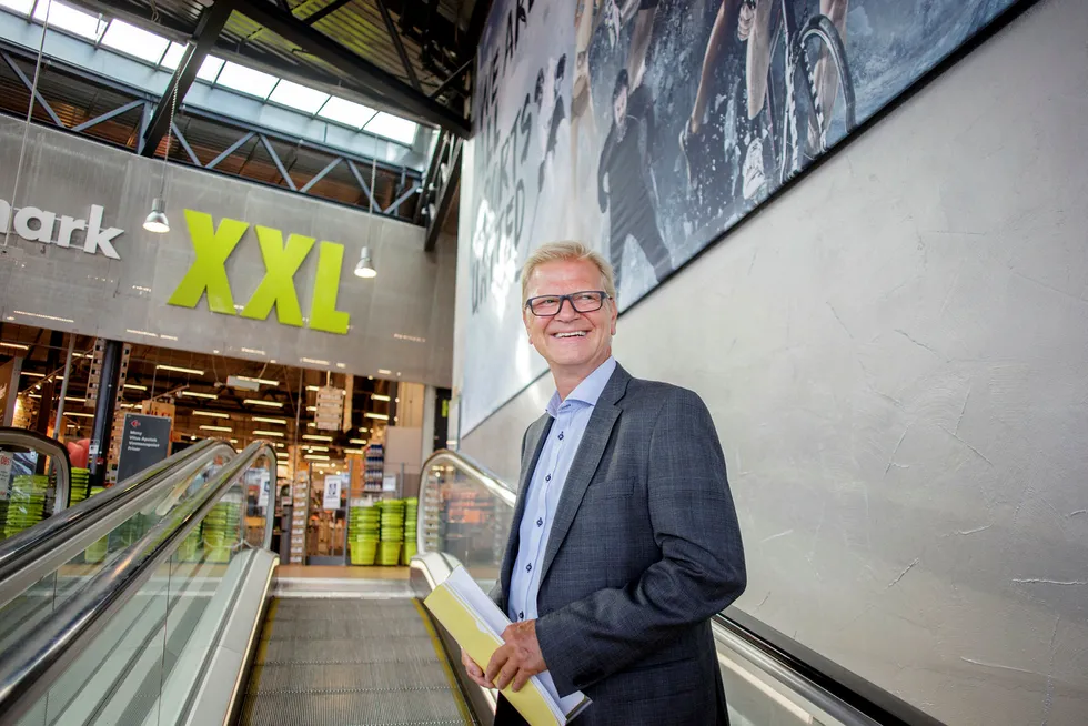 XXL-sjef Fredrik Steenbuch fikk juling på børsen fredag, men forsøker å hente ny omsetning med nisjebutikk spesielt rettet mot kvinner. Foto: Javad Parsa