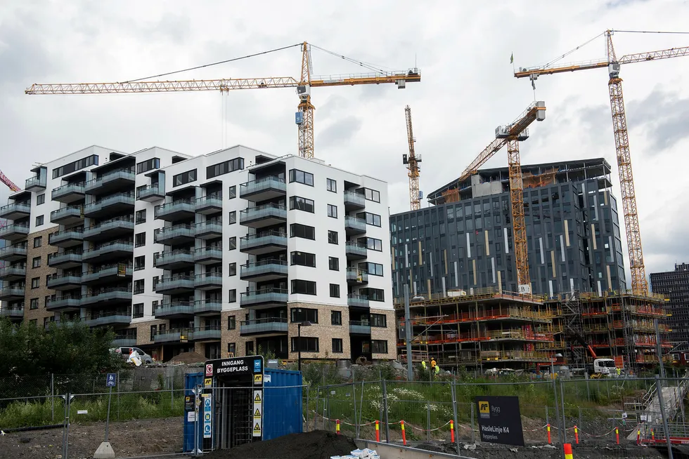 Oslo kommune vil bygge flere boliger selv.