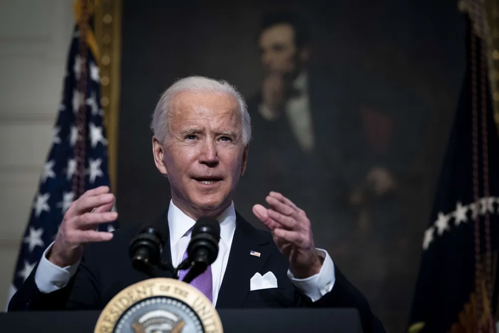 Hands-on: US President Joe Biden continues to push through executive orders in the White House