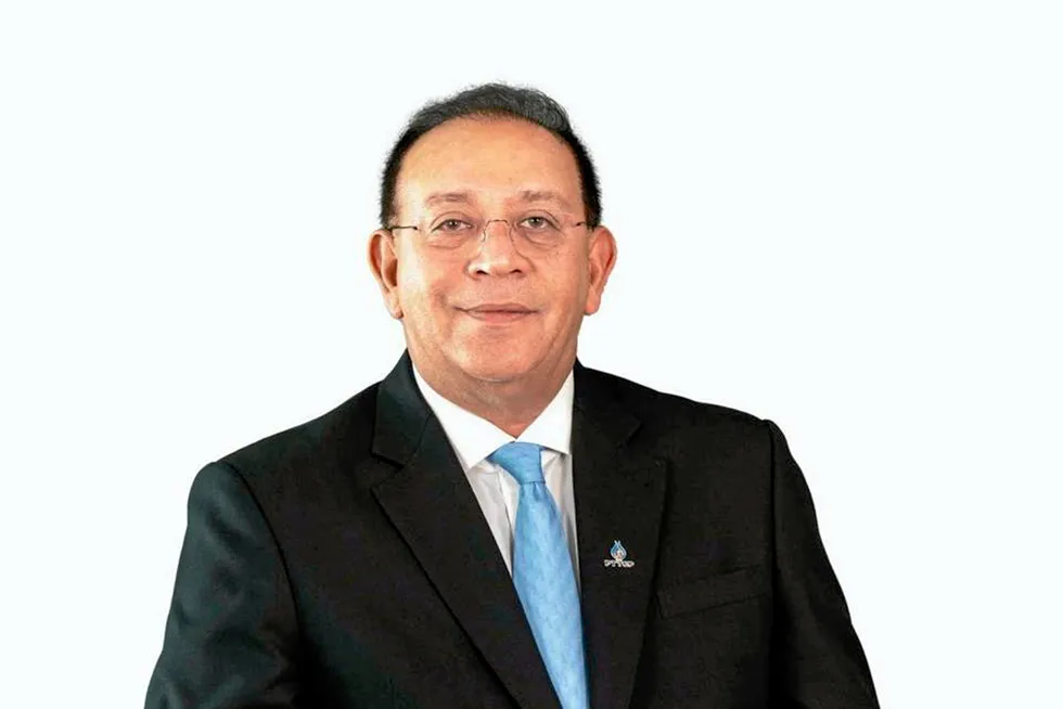 At the helm: PTTEP chief executive Montri Rawanchaikul.