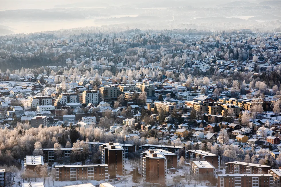 Sterkest sesongkorrigert prisutvikling i januar hadde Oslo med en oppgang på 2,9 prosent.