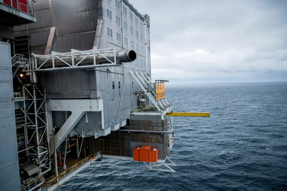 Troll-feltet er det største gassfunnet i Nordsjøen og regnes som et av verdens største gassfelt.