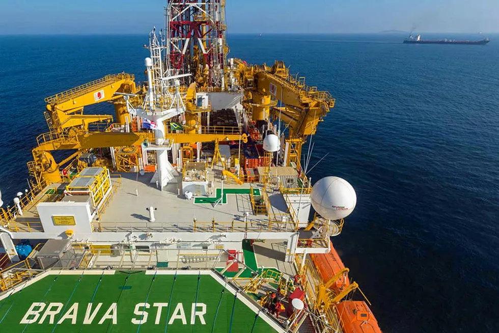 Bingo: Constellation Oil Services' drillship Brava Star will drill big pre-salt prospects