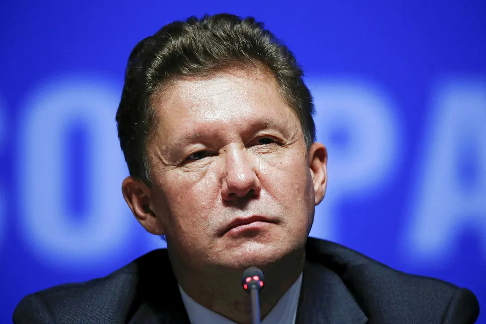 Transit agreements: Gazprom's executive chairman Alexei Miller