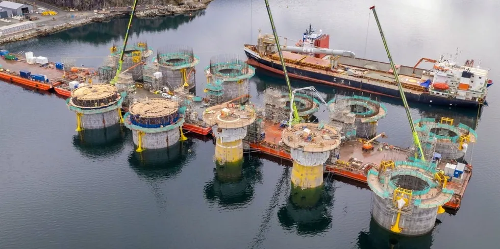 Concrete floating foundations for Equinor's Hywind Tampen project