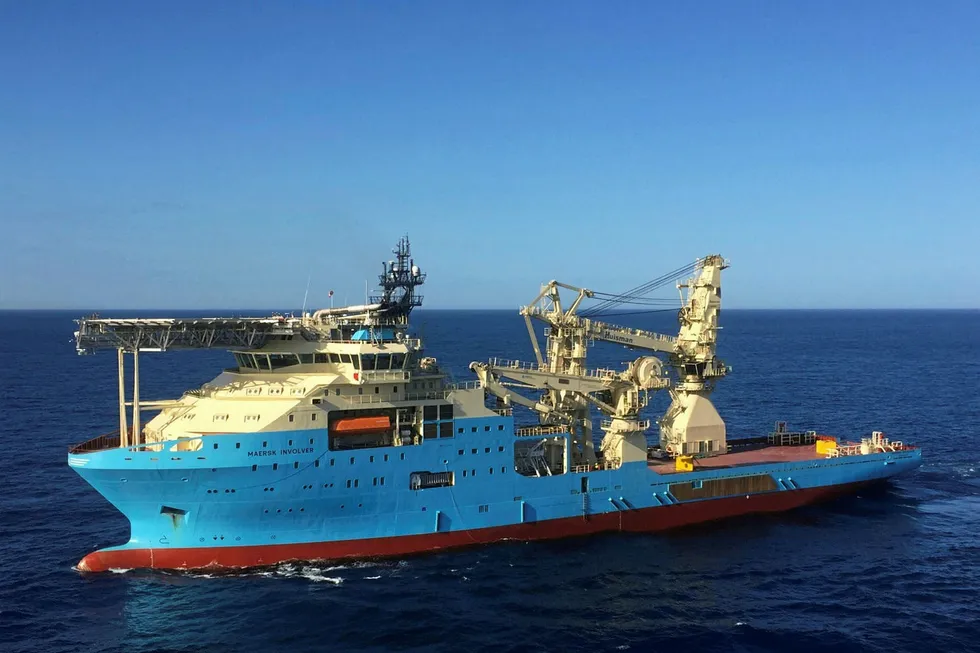 Asset: the subsea support vessel Maersk Involver