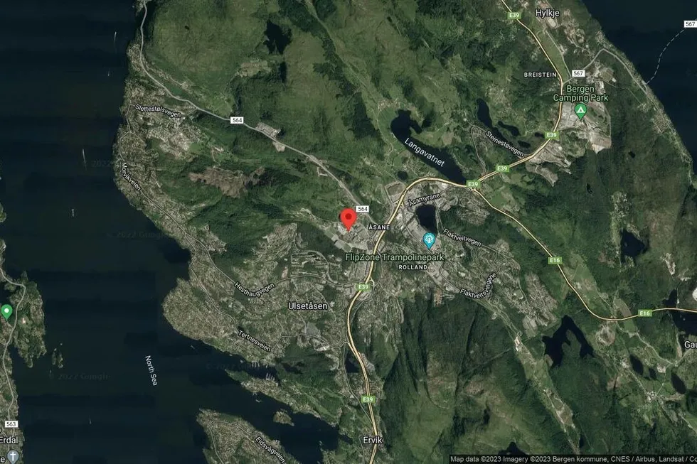 Området rundt Myrdalsvegen 40A, Bergen, Vestland