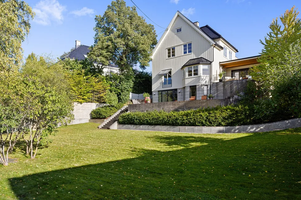 Villadrømmen på Vinderen har en prisantydning på 44,8 millioner kroner.