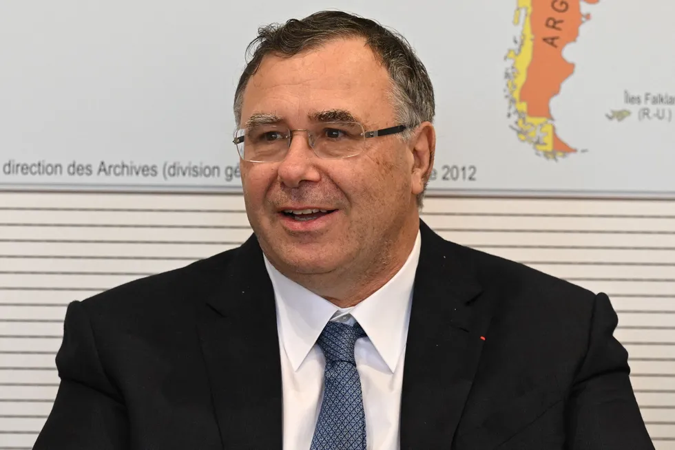 Positive: TotalEnergies chief executive Patrick Pouyanne welcomed Israel-Lebanon maritime boundary agreement