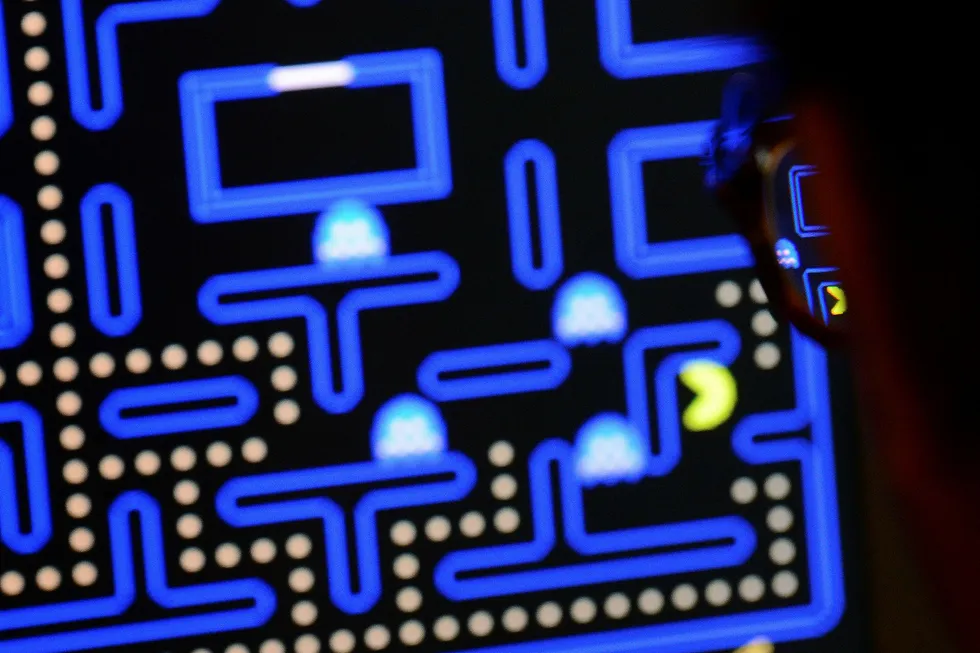Atari lanserte sin versjon av arkadespillet «Pac Man» i 1982 for videospillkonsollen Atari 2600. Foto: Emmanuel Dunand/AFP/NTB Scanpix