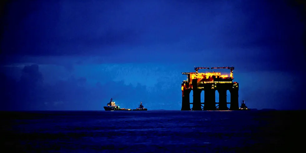 The DolWin Beta offshore platform. Pic: DolWin Beta