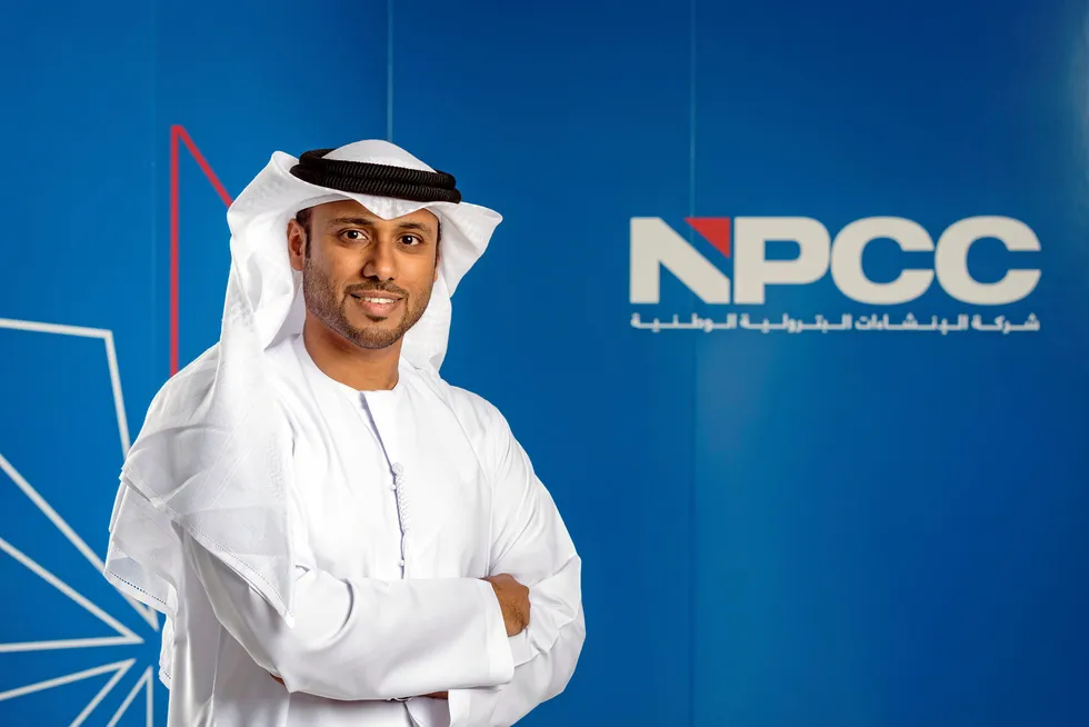 Offshore award: NPCC chief executive Ahmed Al Dhaheri.