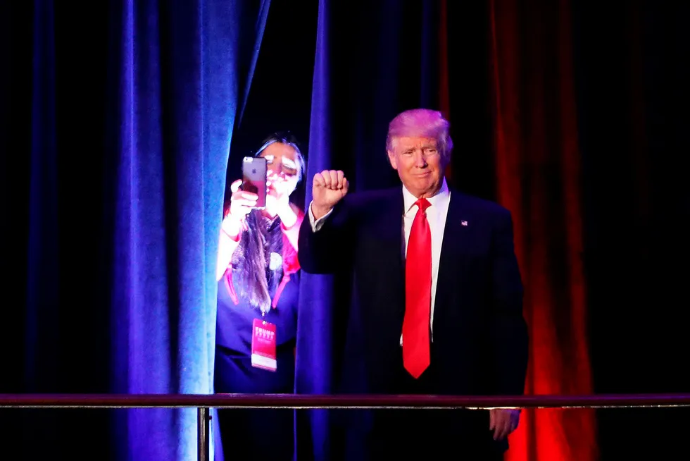 Donald Trump blir USAs nye president. Foto: SPENCER PLATT/Afp/NTB scanpix