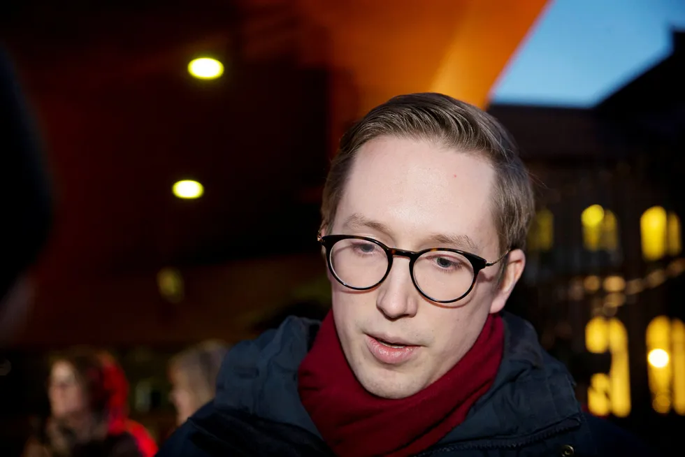 Tidligere Unge Høyre-leder Kristian Tonning Riise snakker ut etter Metoo-skandalen. Foto: Håkon Mosvold Larsen/NTB scanpix