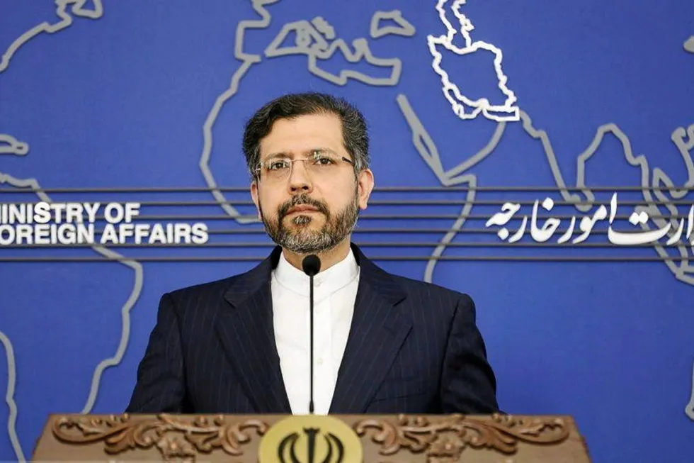 Durra development: Iran’s Foreign Ministry Spokesman, Saeed Khatibzadeh